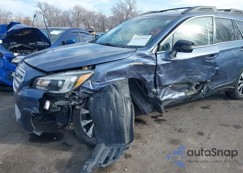 2017 Subaru Outback 2.5I Limited z USA, uszkodzony, nr VIN 4S4BSANC2H3221004